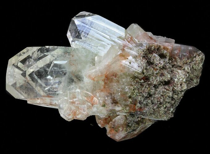 Zoned Apophyllite Crystal Cluster - India #72096
